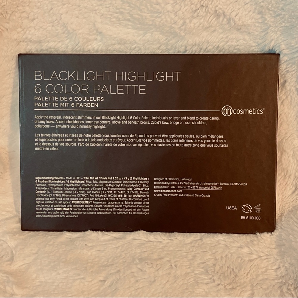 *❣️SOLD❣️*bhcosmetics Blacklight Highlight Palette - Picture 9 of 9
